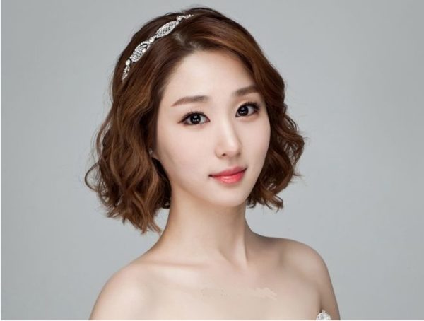 Cô dâu tóc ngắn Hàn Quốc - các xu hướng \