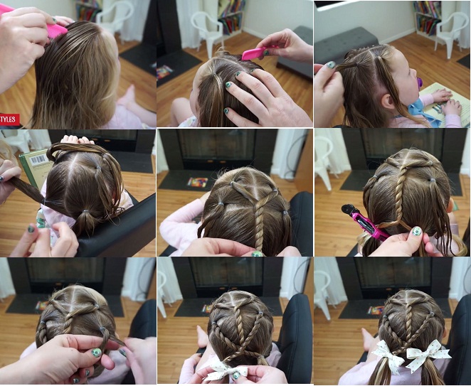 Cách cột tóc nơ cho bé - Hướng dẫn chi tiết từ A - Z - Học Viện Tóc Seoul