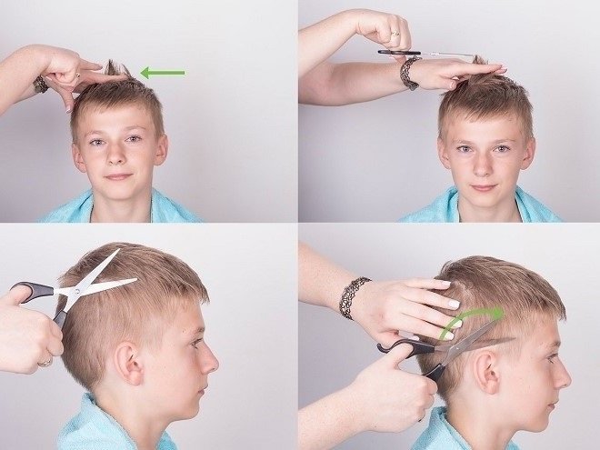 Hơn 100 ảnh về cắt tóc trẻ em nam - NEC