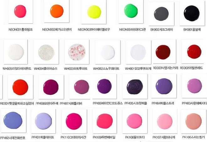 100 Bảng các loại màu sơn móng tay đẹp nhất năm 2023